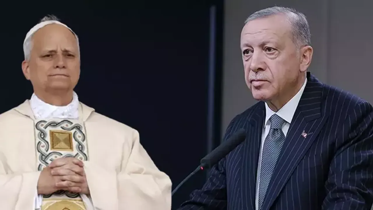 Erdoğan ve Papa 14. Leo, dünyaya mesajlarını Cihannüma Salonu’ndan verecek