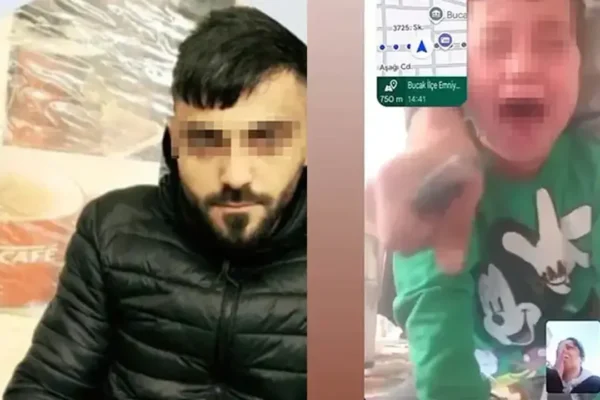 Çocuğunun boğazına bıçak dayayan babaya 8 yıl ceza...