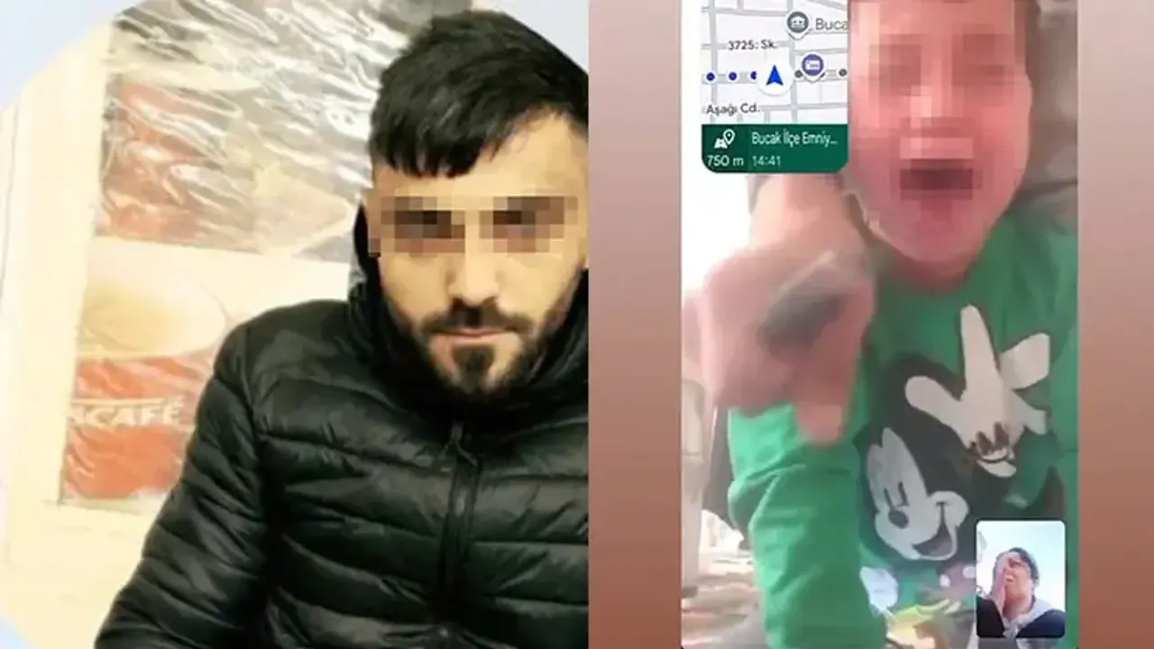 Çocuğunun boğazına bıçak dayayan babaya 8 yıl ceza!