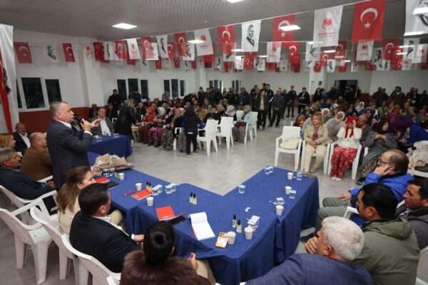 Başkan Balaban, çiftçi kadınlarla buluştu