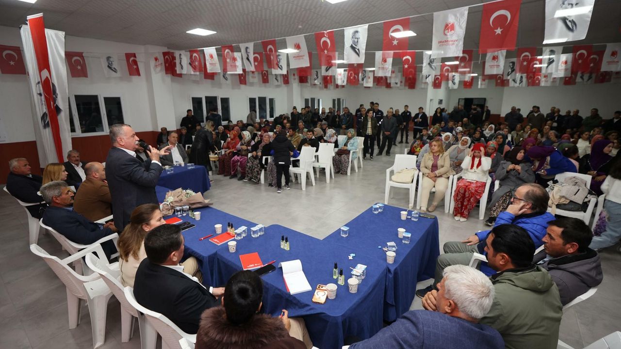 Başkan Balaban, çiftçi kadınlarla buluştu